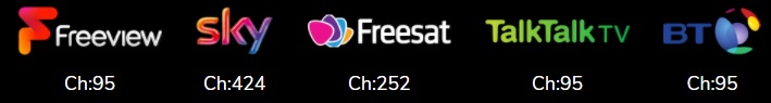 Freesports Channel numbers